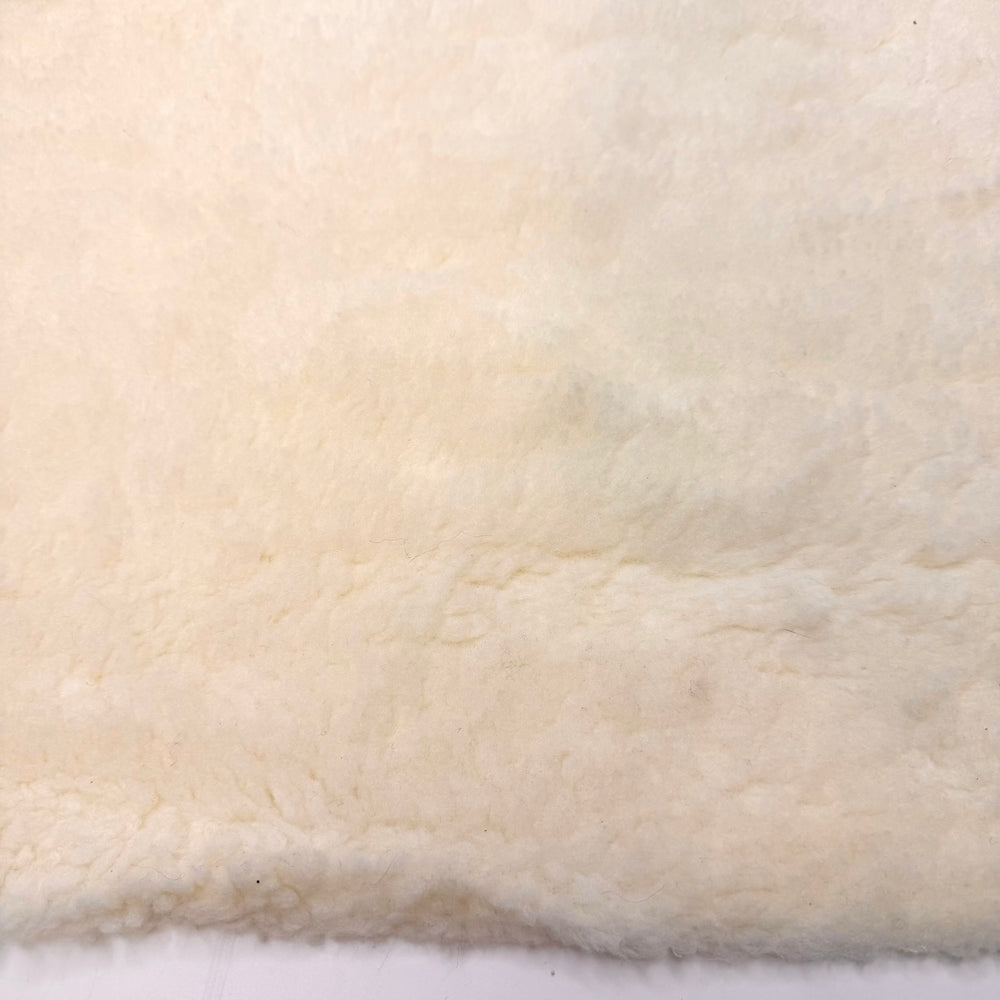 90s Commercials - Faux Fur Polyester Blend Knit - Cream - 1.05M Bundle