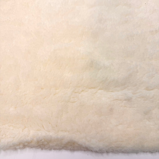 90s Commercials - Faux Fur Polyester Blend Knit - Cream - 1.05M Bundle