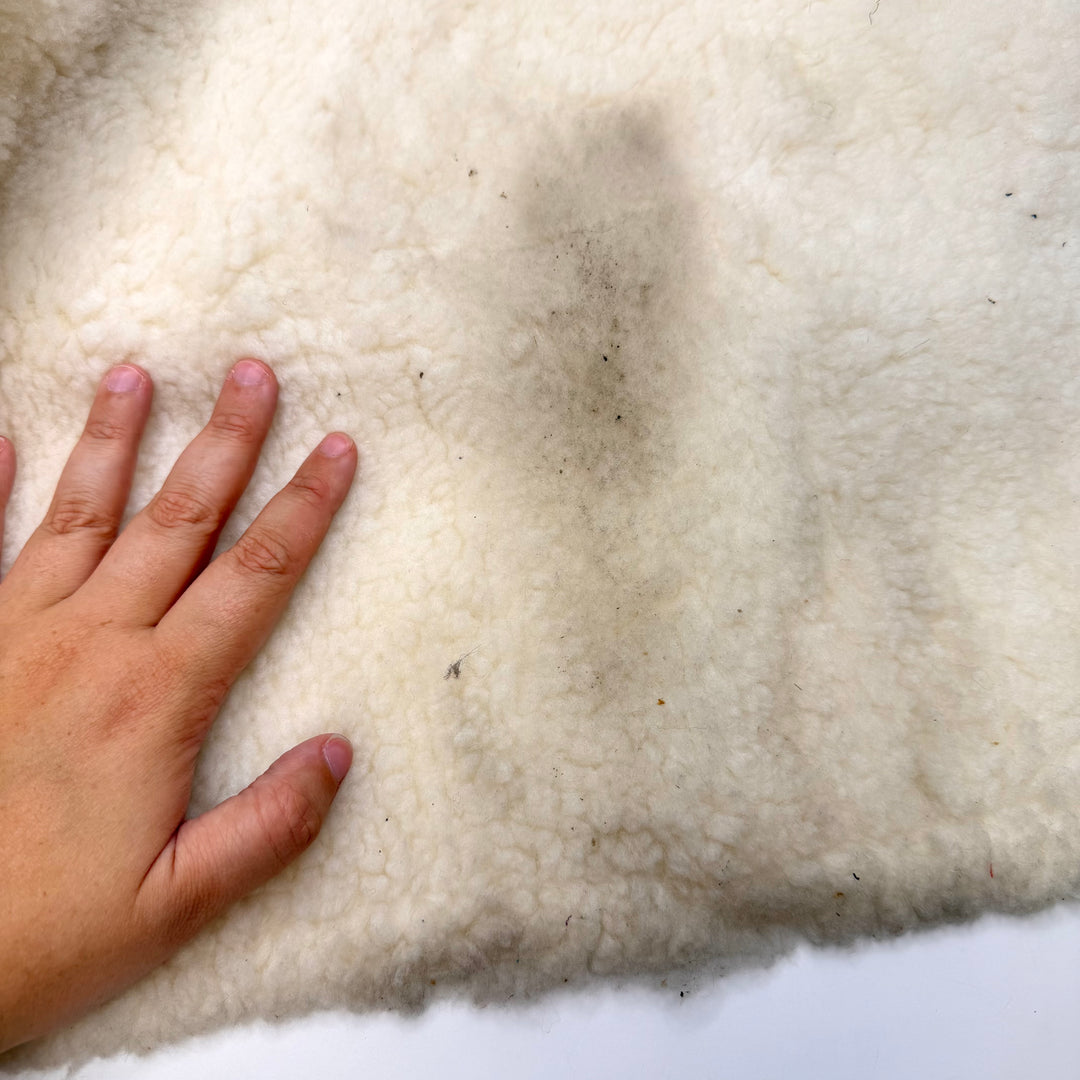 90s Commercials - Faux Fur Polyester Blend Knit - Cream - 1.05M Bundle