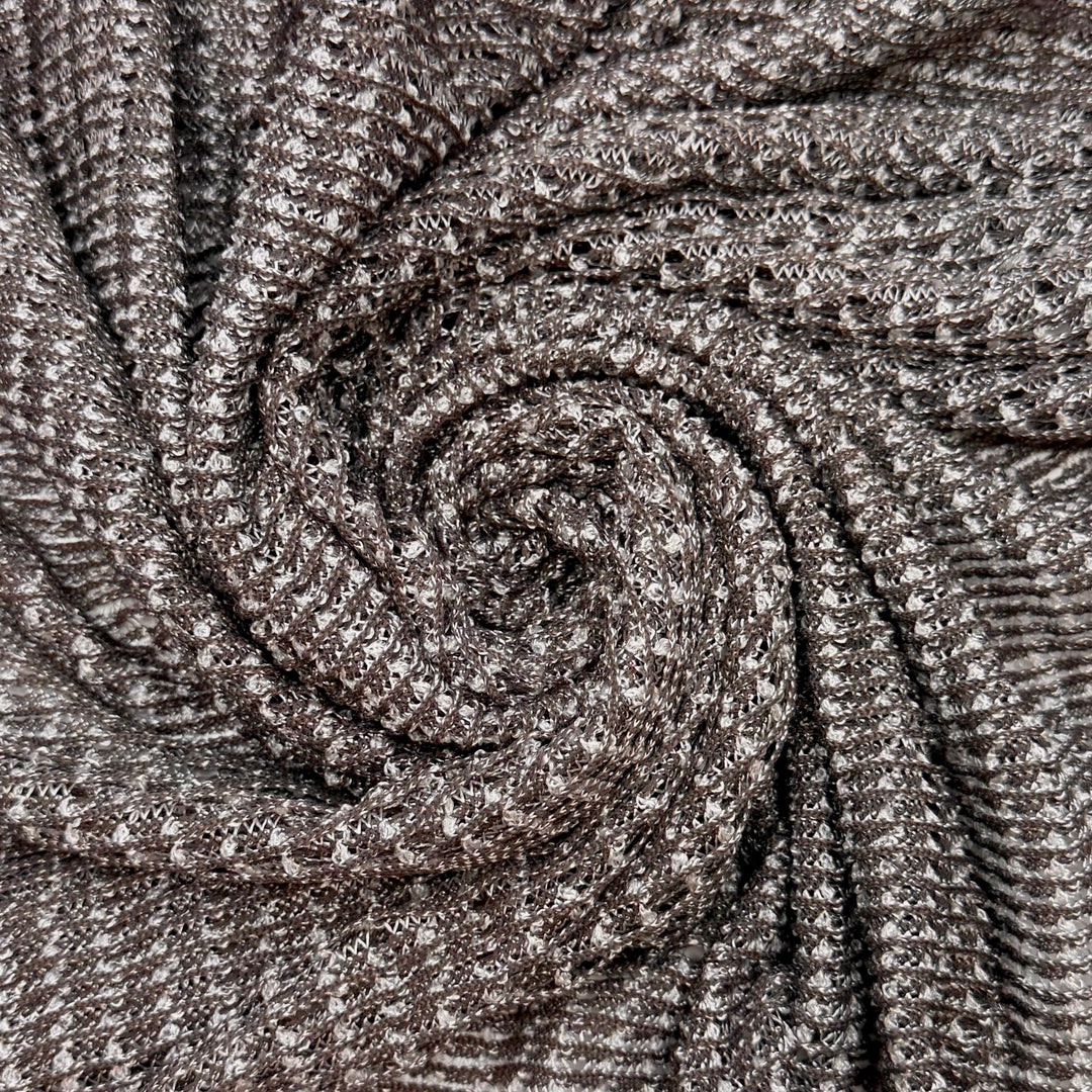 Queen Jadis Of Narnia - Looks Like Fake Chainmail Polartec Insulation Poly Knit - Grey/White - 2M Bundle