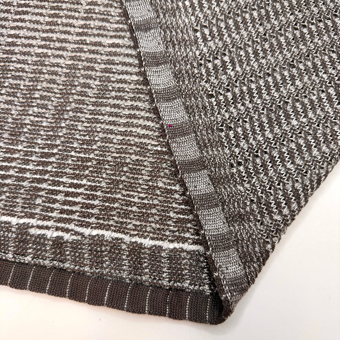 Queen Jadis Of Narnia - Looks Like Fake Chainmail Polartec Insulation Poly Knit - Grey/White - 2M Bundle