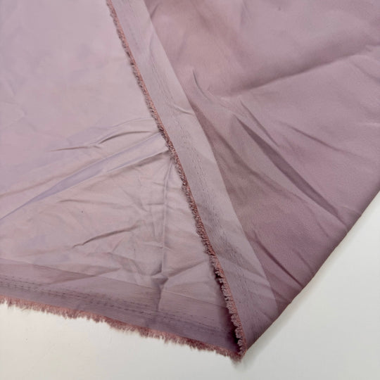 I Saw A Ghost - Reflective Coating Polyester Blend Woven - Very Light Lavender - 2.5M Bundle
