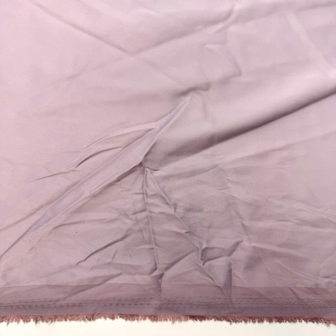 I Saw A Ghost - Reflective Coating Polyester Blend Woven - Very Light Lavender - 2.5M Bundle