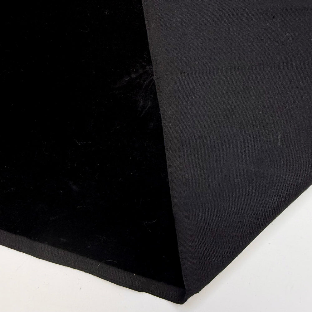 Black Cat - Velvet Cotton Woven - Black - 1.5M Bundle