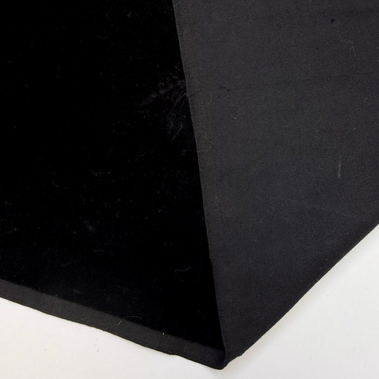 Black Cat - Velvet Cotton Woven - Black - 1.5M Bundle