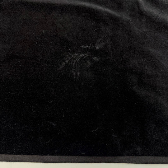 Black Cat - Velvet Cotton Woven - Black - 1.5M Bundle