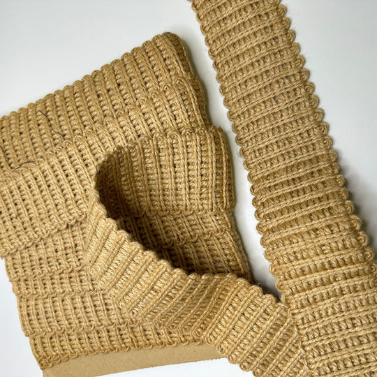 3" (76mm) Tape Trim - Beige - Roll - True Deadstock supplies Fabric by private - Sustainable Textile | FABCYCLE