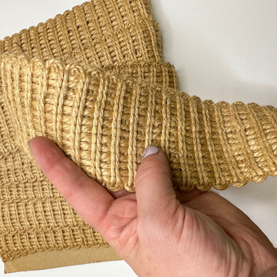 3" (76mm) Tape Trim - Beige - Roll - True Deadstock supplies Fabric by private - Sustainable Textile | FABCYCLE