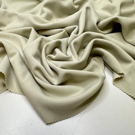 Touching Grass - Poly Knit - Light Green - 1.2M Bundle - FABCYCLE Deadstock and Sustainble Fabrics and Sewing Supplies