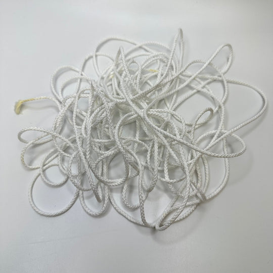 ⅛" (3mm) Cording Trim - White - 8.8M Bundle - True Deadstock supplies Fabric by private - Sustainable Textile | FABCYCLE
