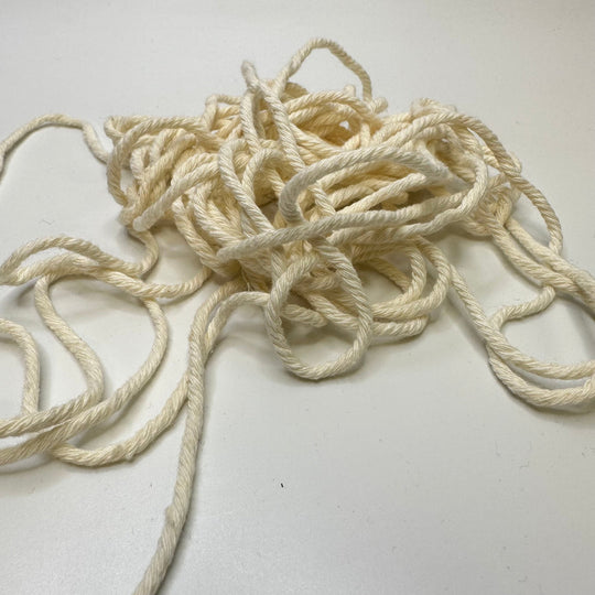 ⅛" (3mm) Rope Cording Trim - Cream - 7M Bundle - True Deadstock supplies Fabric by private - Sustainable Textile | FABCYCLE