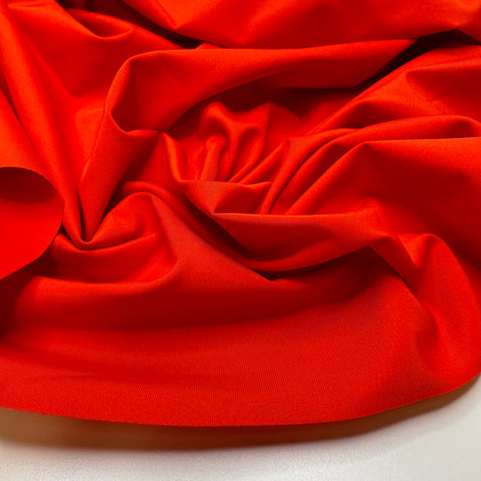 Passing Round The Cool Aid - Spandex Nylon/Spandex Knit - Orange - 2M Bundle - FABCYCLE Deadstock and Sustainble Fabrics and Sewing Supplies