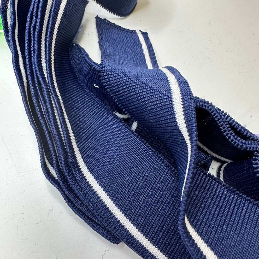 Multi-Use Ribbing - Navy - Packs - FABCYCLE Deadstock and Sustainble Fabrics and Sewing Supplies