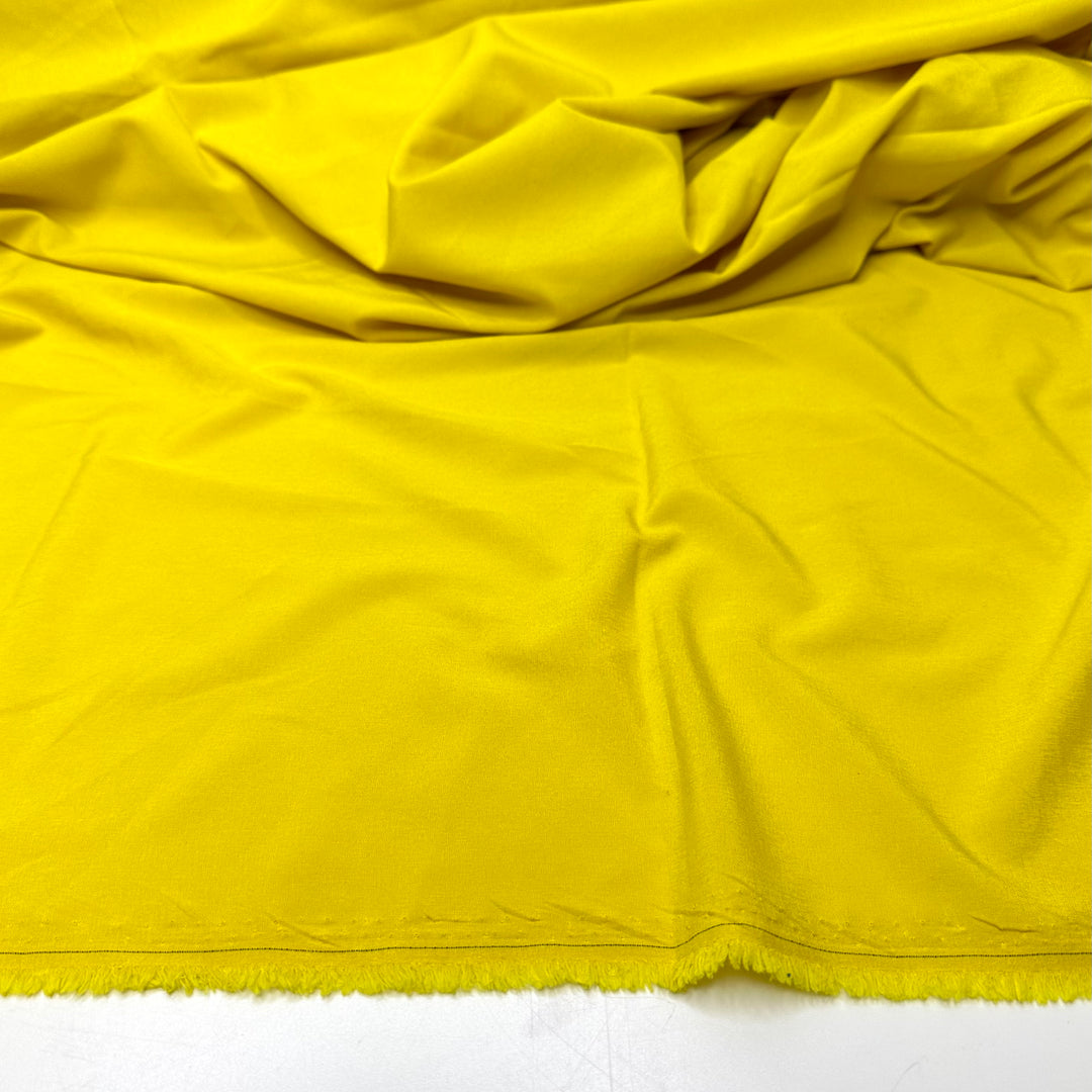 Wiping Away The Competition - Chiffon Synthetic Woven - Yellow - 1.2M Bundle - FABCYCLE Deadstock and Sustainble Fabrics and Sewing Supplies
