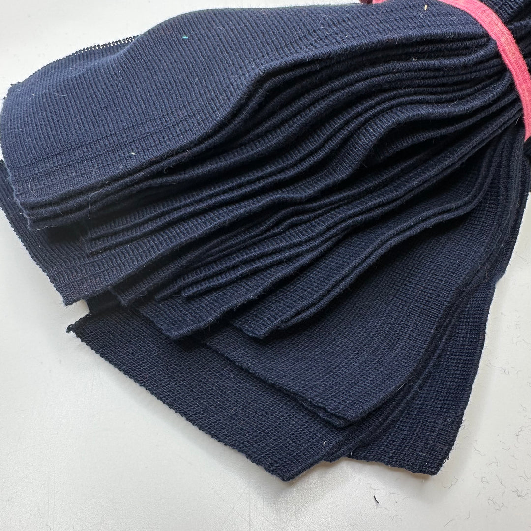 Multi-Use Ribbing - Navy - Packs - FABCYCLE Deadstock and Sustainble Fabrics and Sewing Supplies