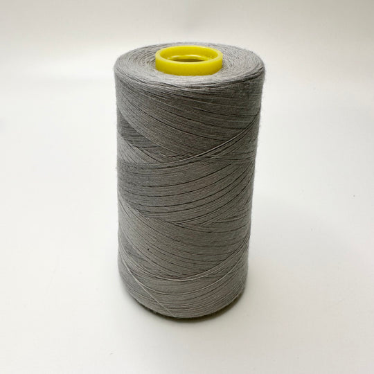 Polyester Blend All Purpose Thread - Grey - FABCYCLE Deadstock and Sustainble Fabrics and Sewing Supplies