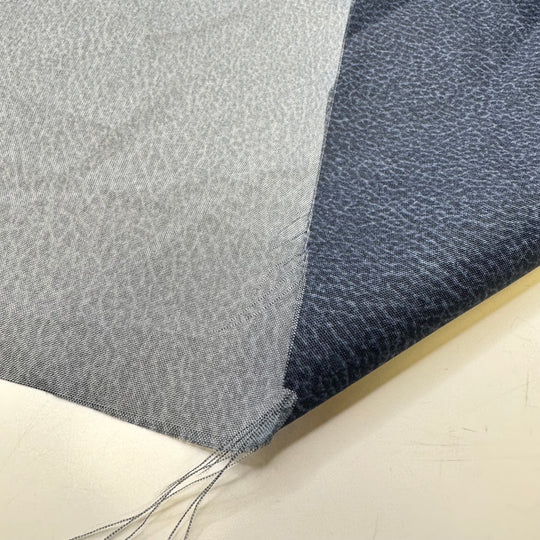 Cleaning The Pool - Poly/Cotton Woven - Dark Blue Abstract - Bundles - FABCYCLE Deadstock and Sustainble Fabrics and Sewing Supplies