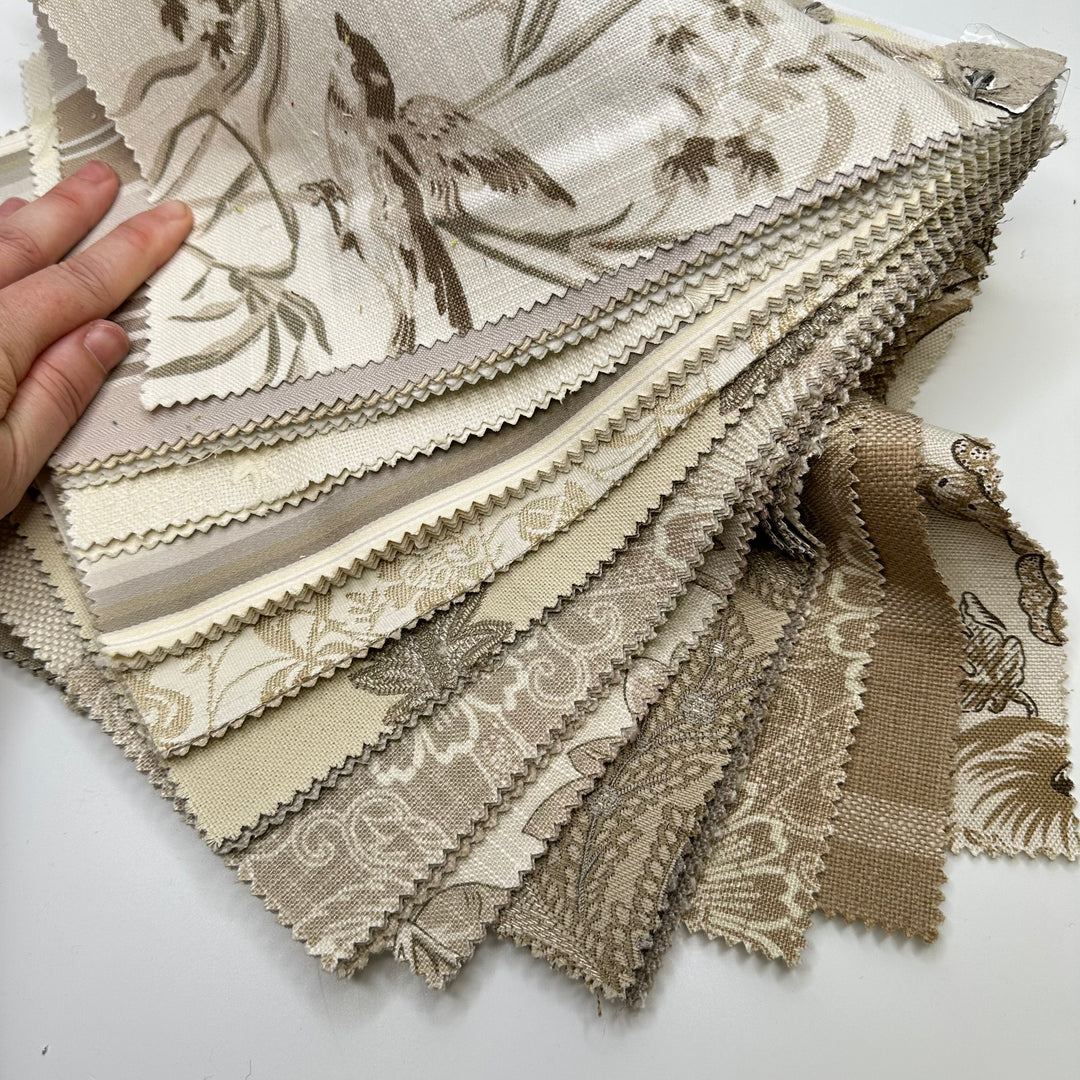 Beige Songbird- Home Décor Sample Books - Square