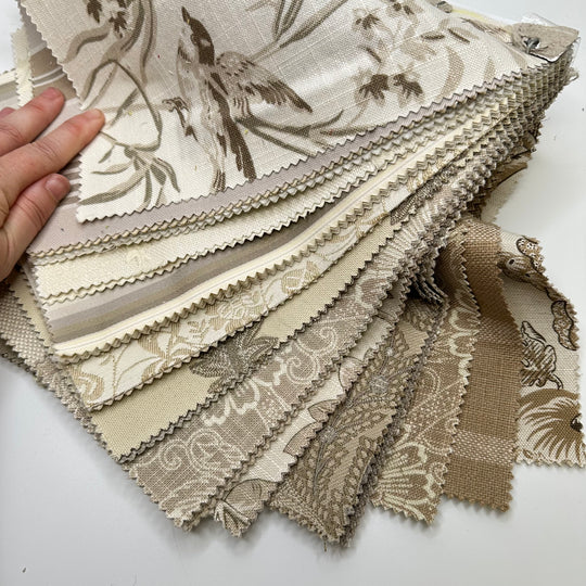 Beige Songbird- Home Décor Sample Books - Square