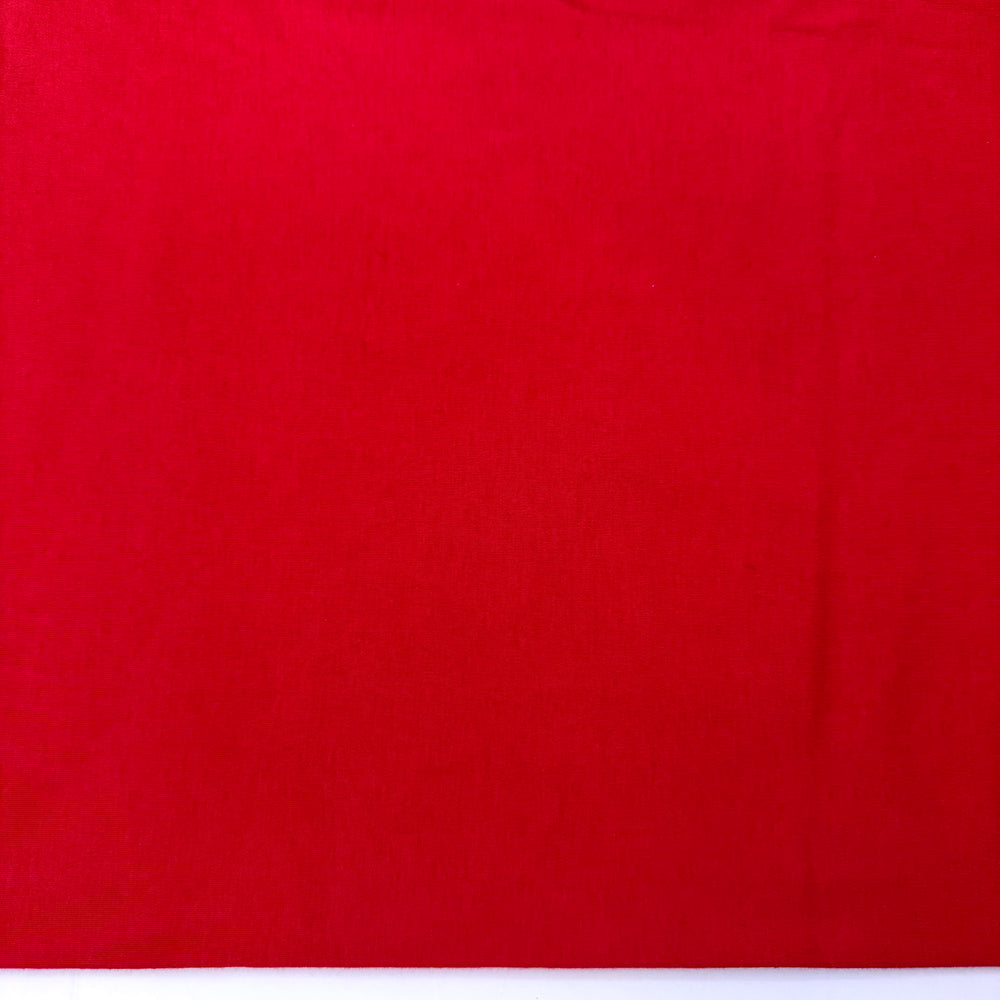 One Last Summer Shindig - Tubular Rib Knit Poly/Cotton Knit - Red - 2.65M Bundle