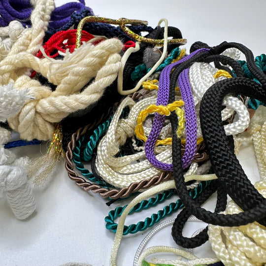 ¼" (6mm) Cording Trim - Multi - 20 Pack - True Deadstock supplies Fabric by private - Sustainable Textile | FABCYCLE