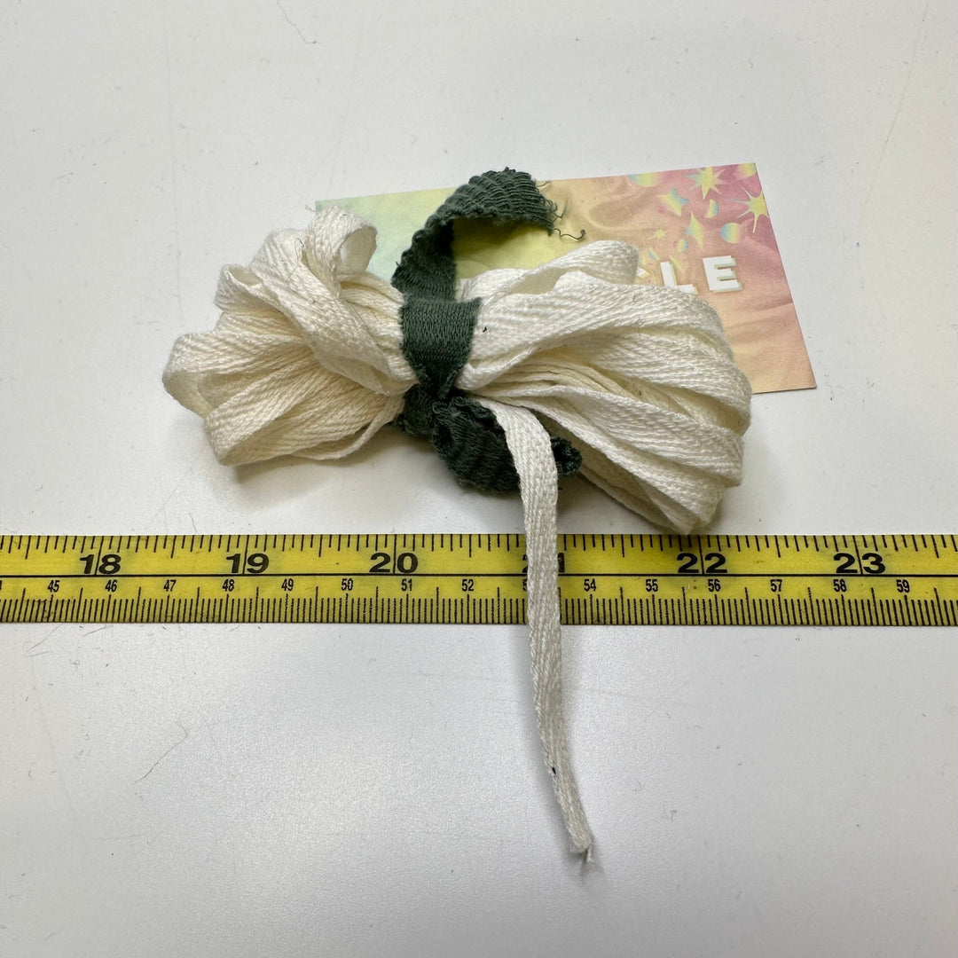¼" (6mm) Tape Trim - White - 2.7M Bundle - True Deadstock supplies Fabric by private - Sustainable Textile | FABCYCLE