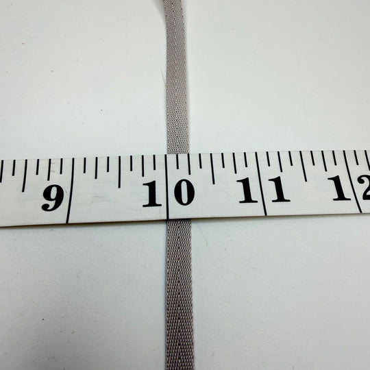 ¼" (6mm) Webbing Trim - Light Grey - 1.55M Bundle - True Deadstock supplies Fabric by private - Sustainable Textile | FABCYCLE