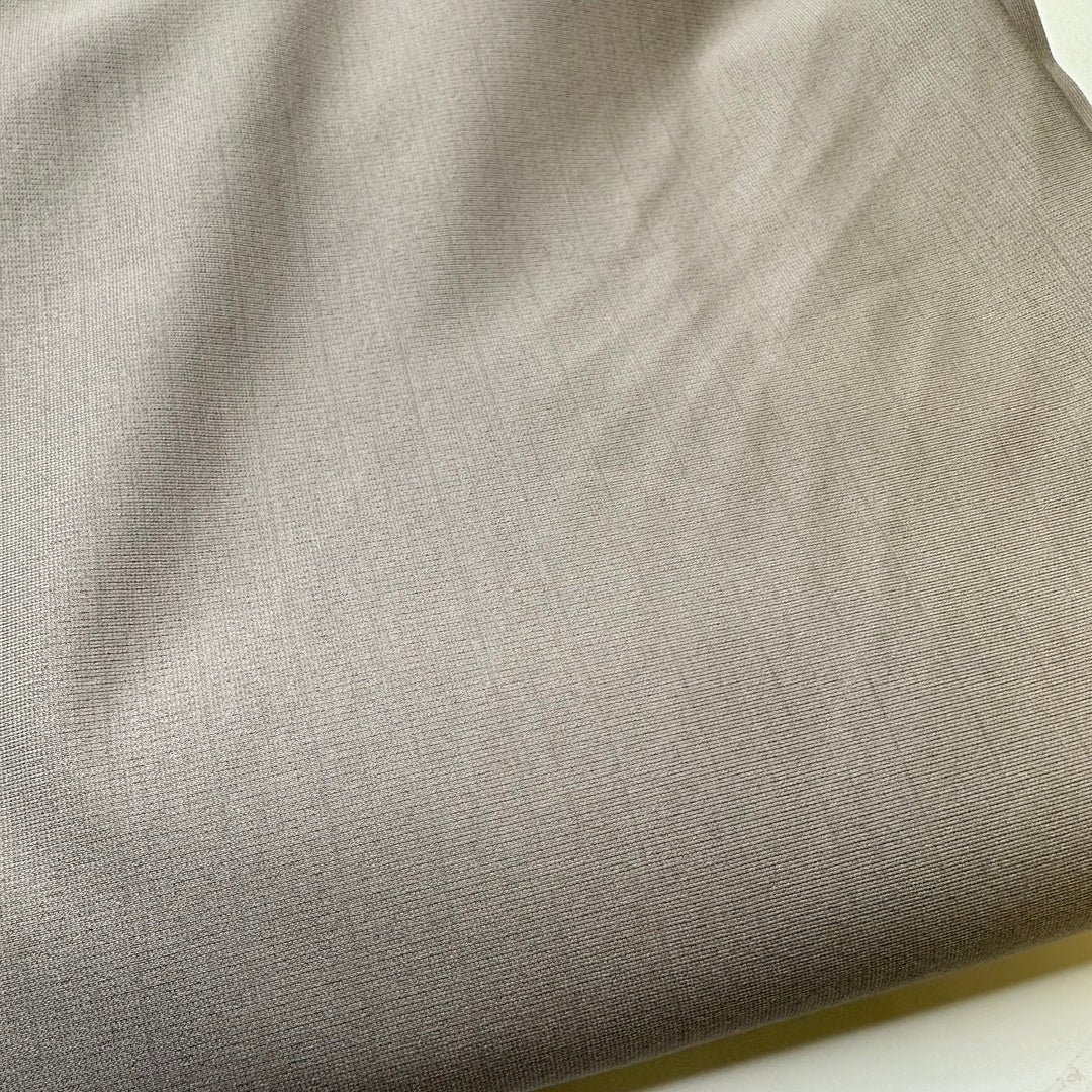 Oyster - Ponte Cotton Blend Knit - Light Grey - Bundles - FABCYCLE Deadstock and Sustainble Fabrics and Sewing Supplies