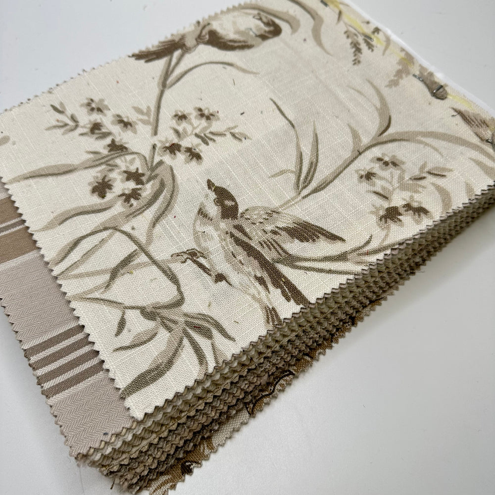 Beige Songbird- Home Décor Sample Books - Square