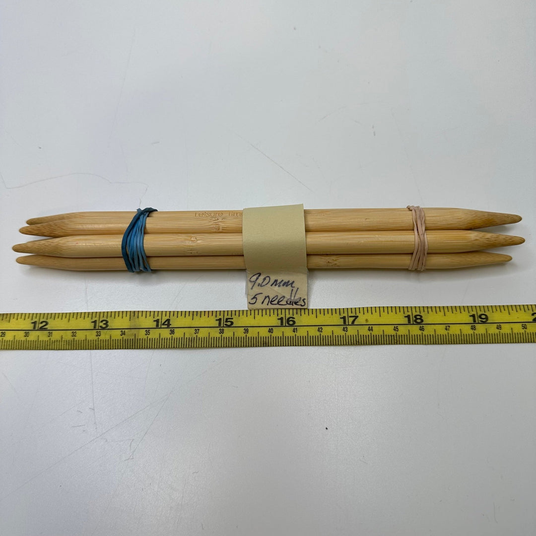 9 Mm Knitting Needles Tools - Light Beige - 5 Pack - True Deadstock supplies Fabric by private - Sustainable Textile | FABCYCLE