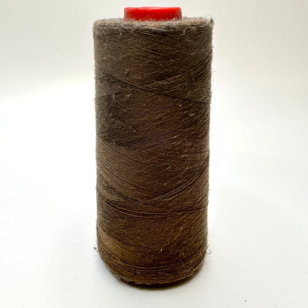 Polyester All Purpose Thread - Brown - FABCYCLE Deadstock and Sustainble Fabrics and Sewing Supplies