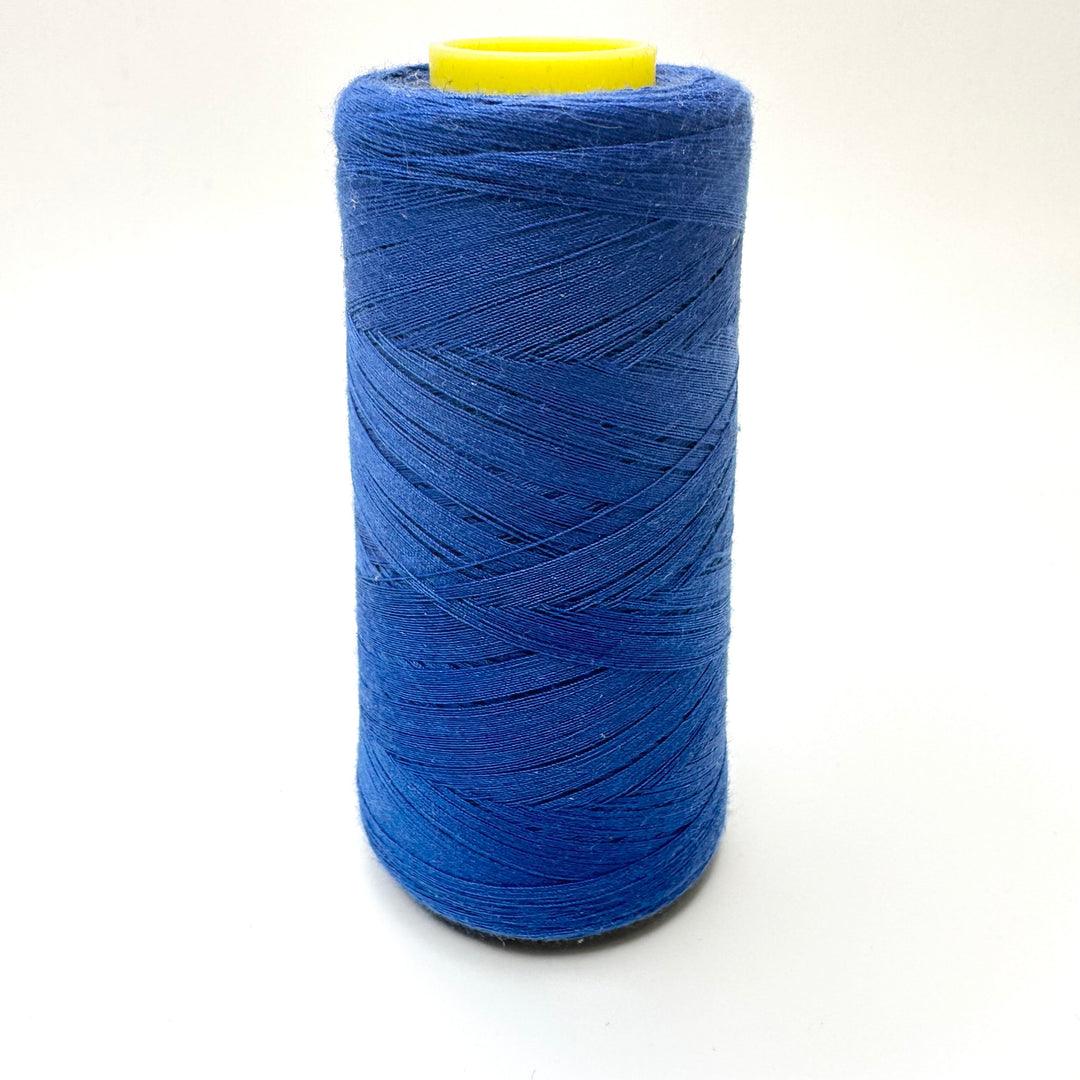 Polyester All Purpose Thread - Blue - FABCYCLE Deadstock and Sustainble Fabrics and Sewing Supplies