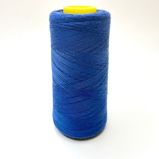Polyester All Purpose Thread - Blue - FABCYCLE Deadstock and Sustainble Fabrics and Sewing Supplies