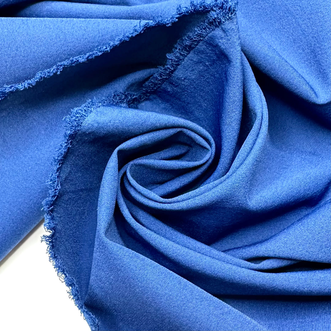 Testing Out My Skills - Water Resistant Nylon Blend Woven - Dark Blue - 2M Bundle - FABCYCLE Deadstock and Sustainble Fabrics and Sewing Supplies