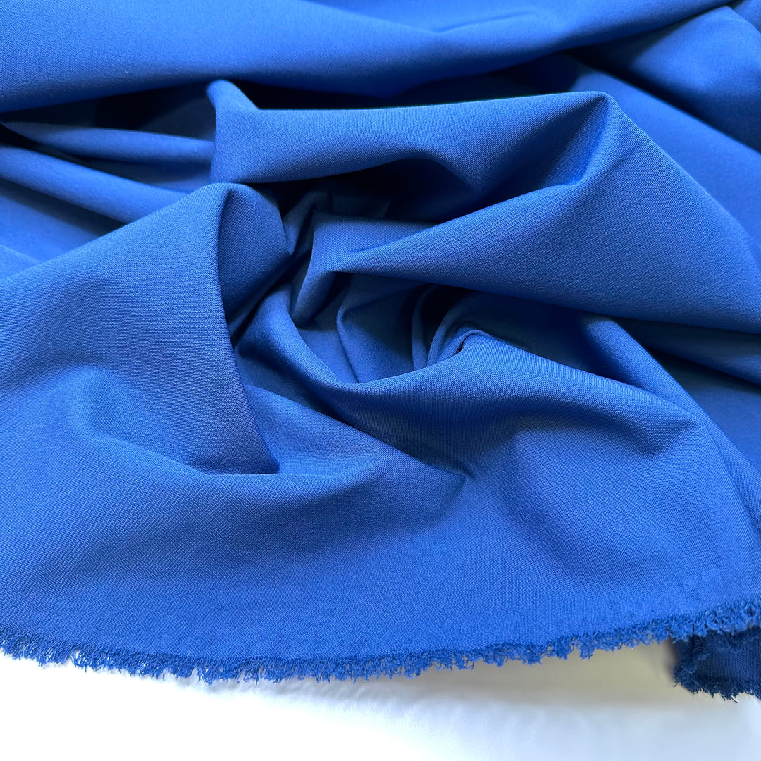 Testing Out My Skills - Water Resistant Nylon Blend Woven - Dark Blue - 2M Bundle - FABCYCLE Deadstock and Sustainble Fabrics and Sewing Supplies