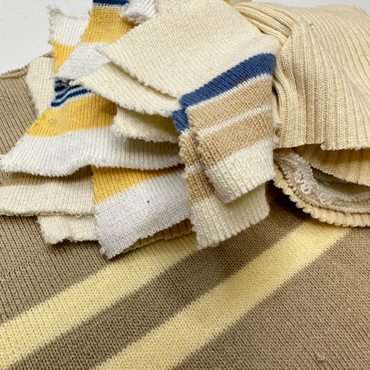 Multi-Use Ribbing - Neutral - Packs - FABCYCLE Deadstock and Sustainble Fabrics and Sewing Supplies