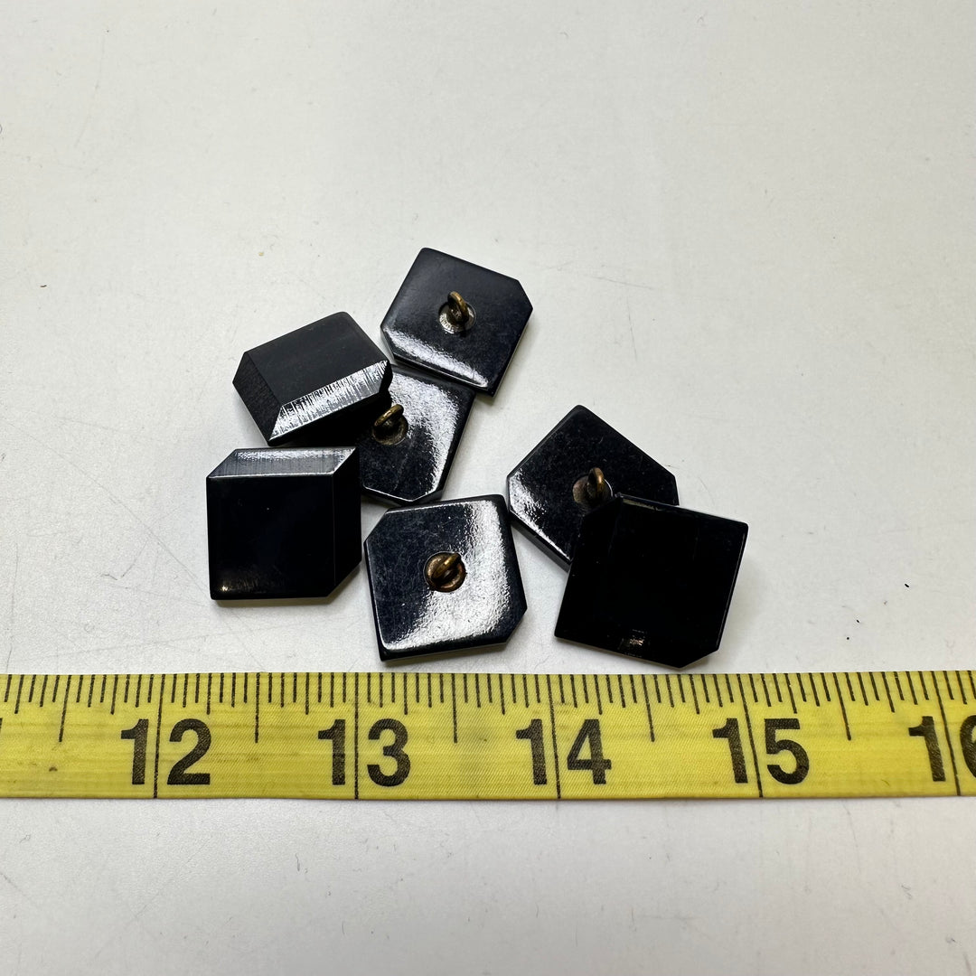Shank Button - 20MM Plastic - Navy - 7 Pack