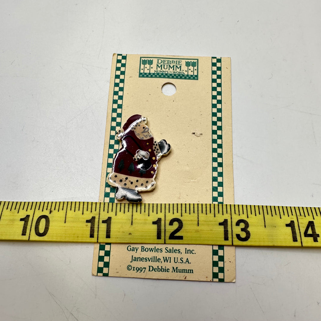 2 Hole Button - 20MM Plastic - Burgundy Multi