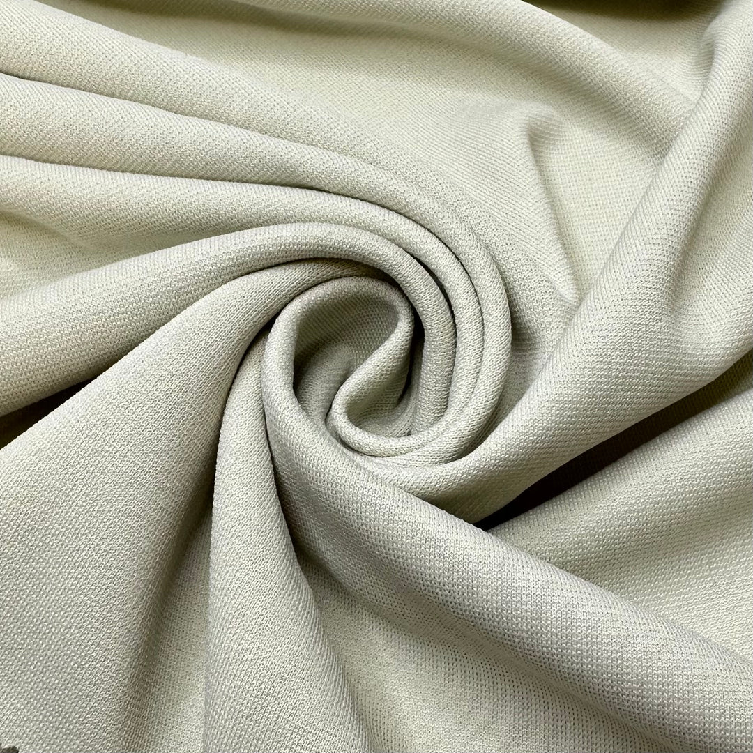 Touching Grass - Poly Knit - Light Green - 1.2M Bundle - FABCYCLE Deadstock and Sustainble Fabrics and Sewing Supplies