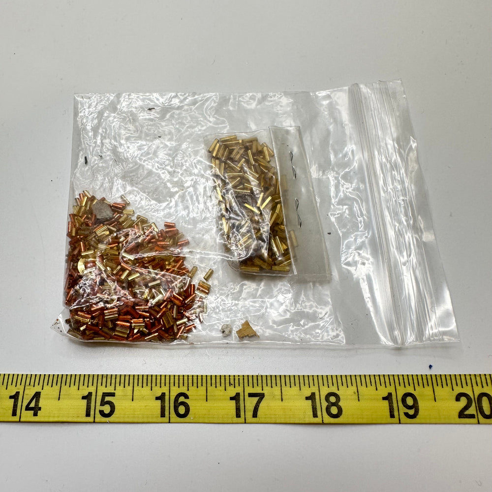 Beads - Gold/Orange - Individual