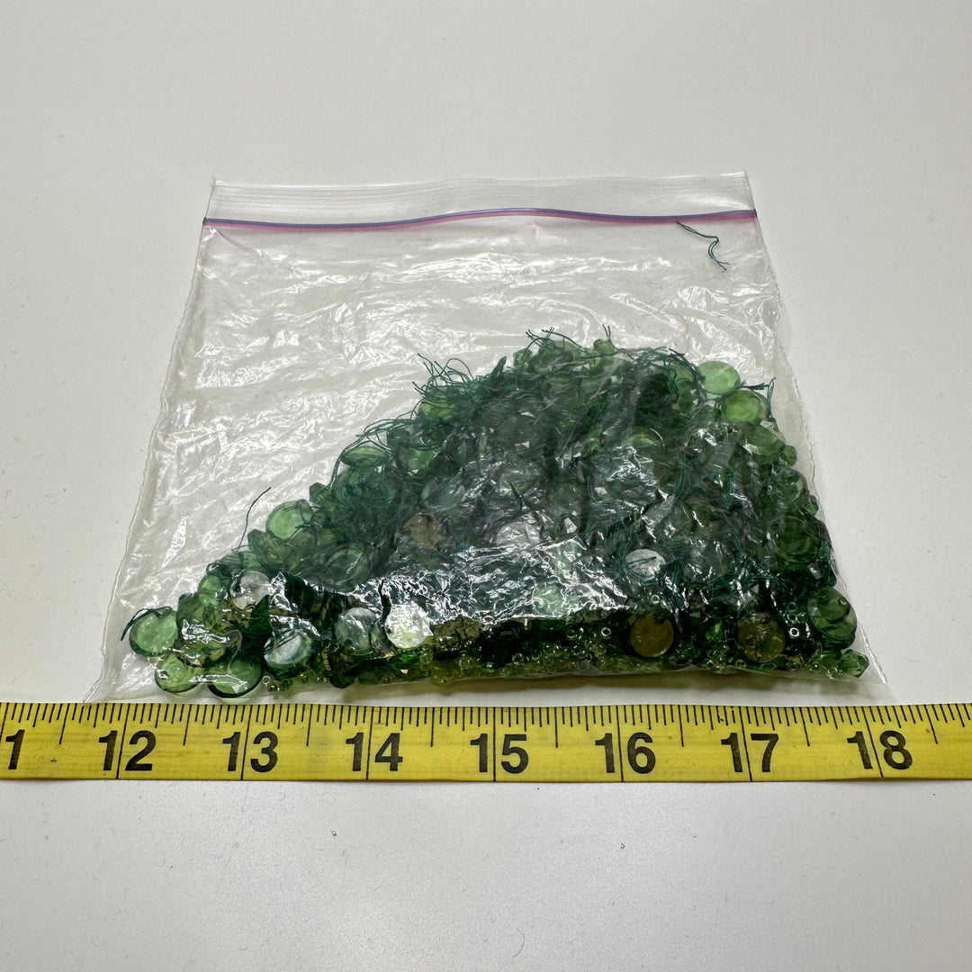 Assorted Beads - Green - Individual