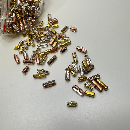 Beads - Gold/Silver - Individual