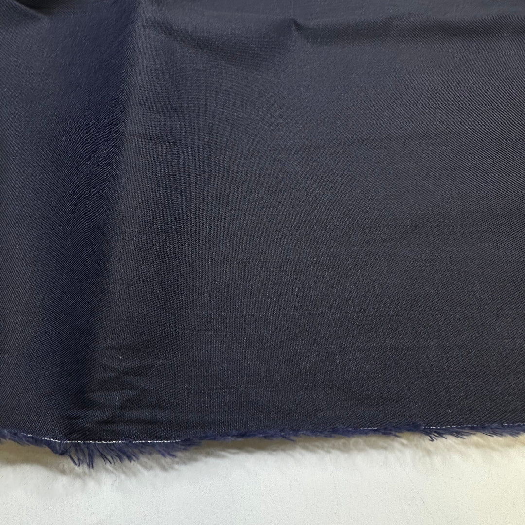 Harbinger Of Good News - Cotton Blend Woven - Navy - Bundles - FABCYCLE Deadstock and Sustainble Fabrics and Sewing Supplies
