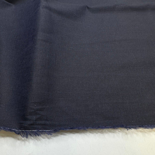 Harbinger Of Good News - Cotton Blend Woven - Navy - Bundles - FABCYCLE Deadstock and Sustainble Fabrics and Sewing Supplies