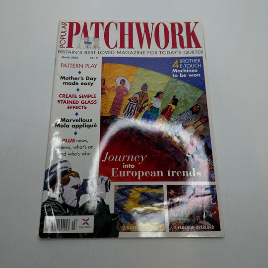 Popular Patchwork March 2003 Books - Multi - Individual