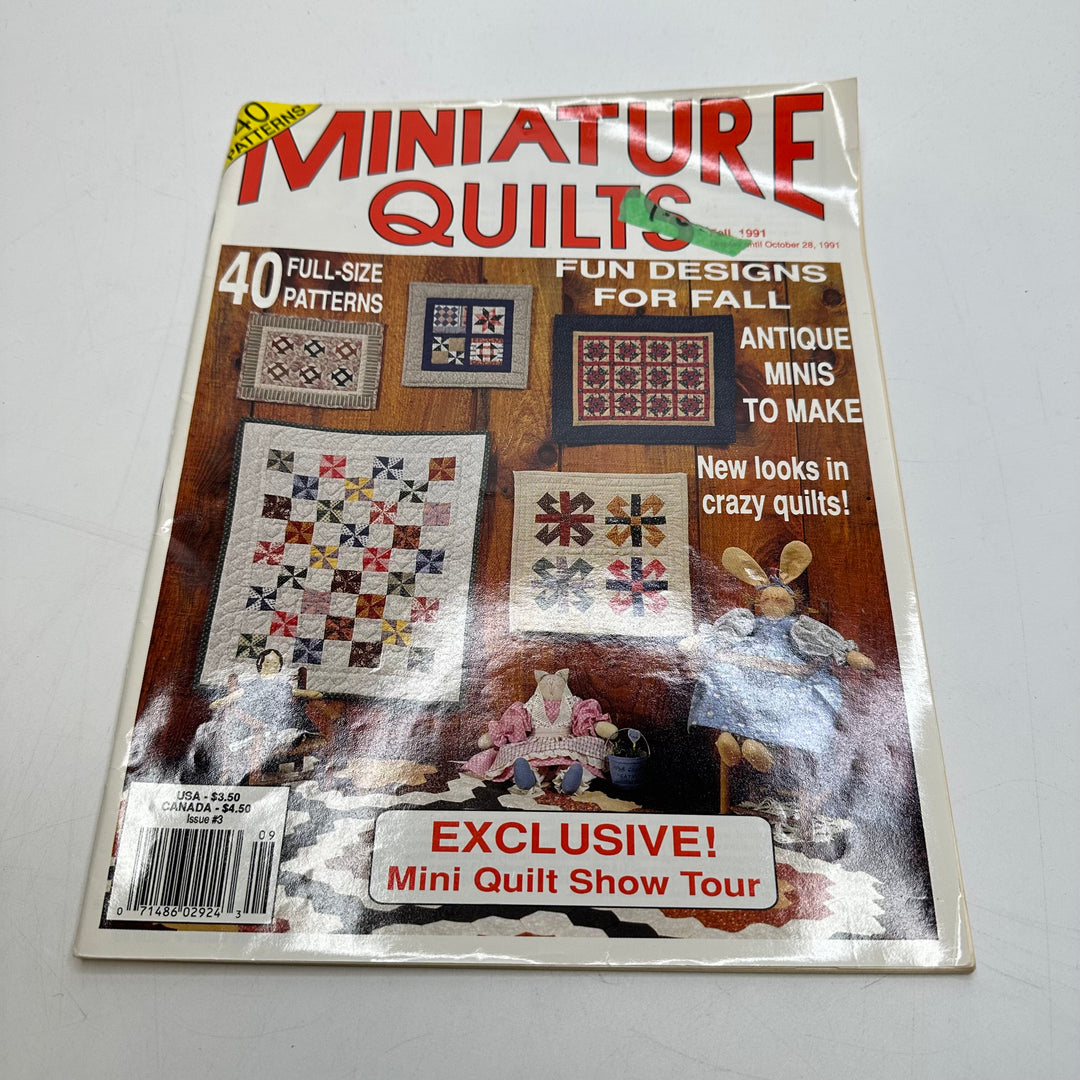 Miniature Quilts Fall 1991 Books - Multi - Individual