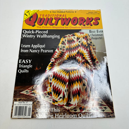 Traditional Quiltworks January 1992 Books - Multi - Individual
