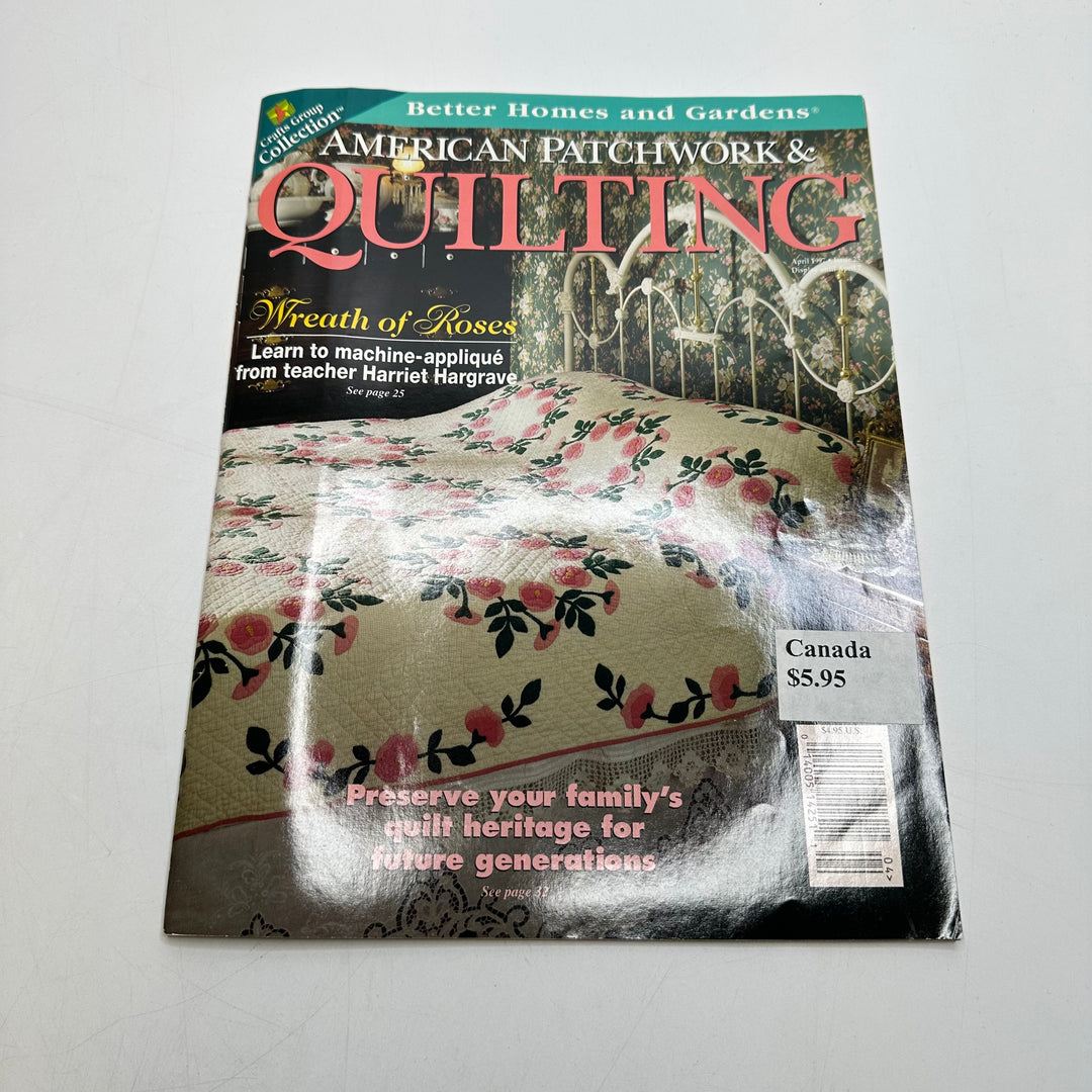 American Patchwork &amp; Quilting April 1997 Books - Multi - Individual