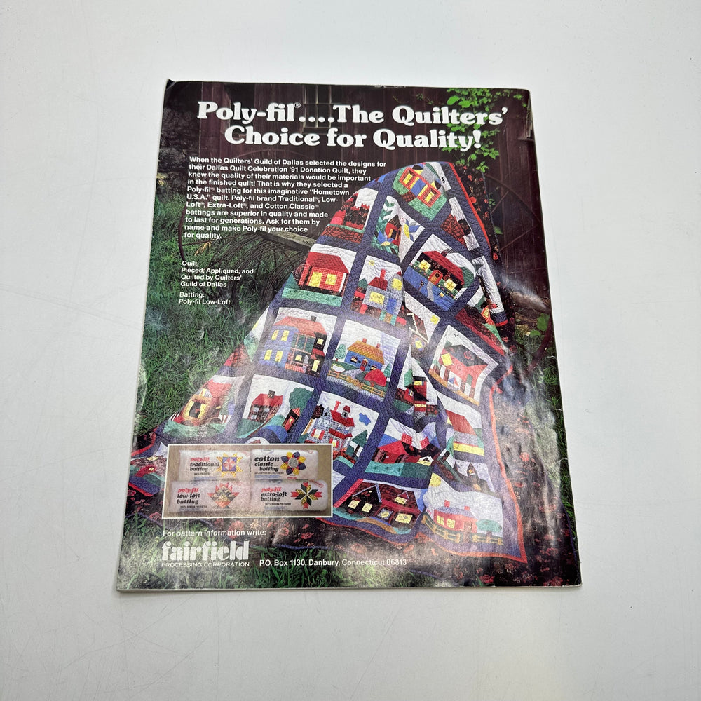 Quilters Newsletter Magazine Books - Yellow Multi - Individual