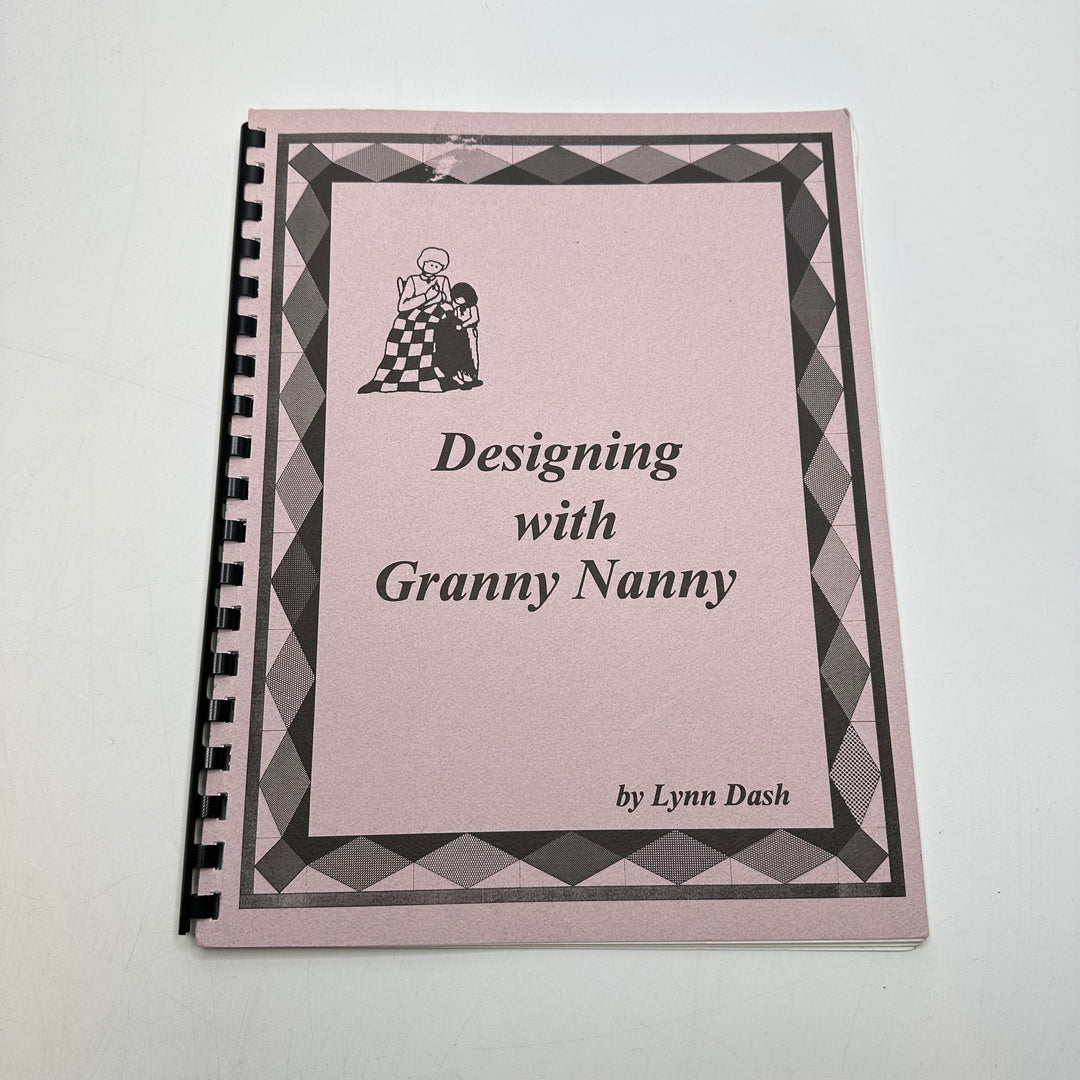 Designing With Granny Nanny By Lynn Dash Books - Pink/Black - Individual